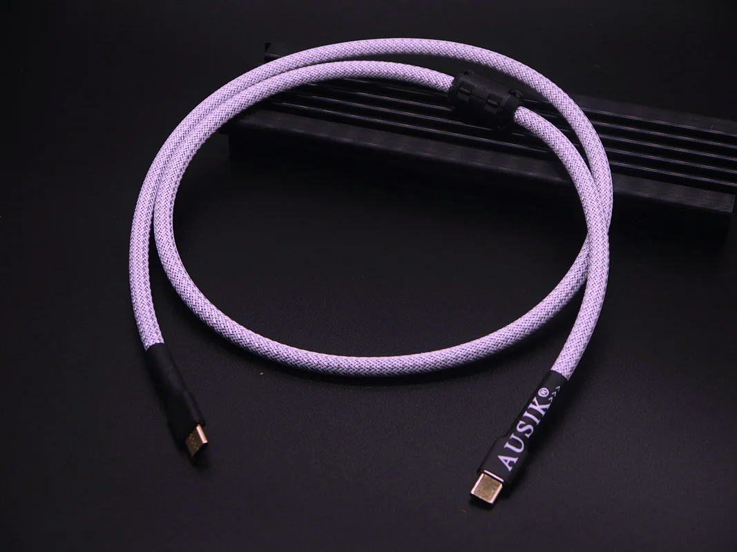 HiFi USB Type C To C  Audio Cable / Canare Audio Cable USB OTG Cable for PC MP3 CD DVD Amplifier DAC AS030