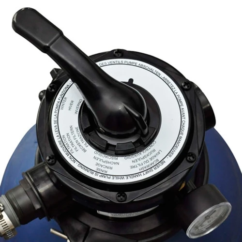 New Swimming Pool Professional Portable Valve Sand Filter Combo Filtration With Hair Filter
