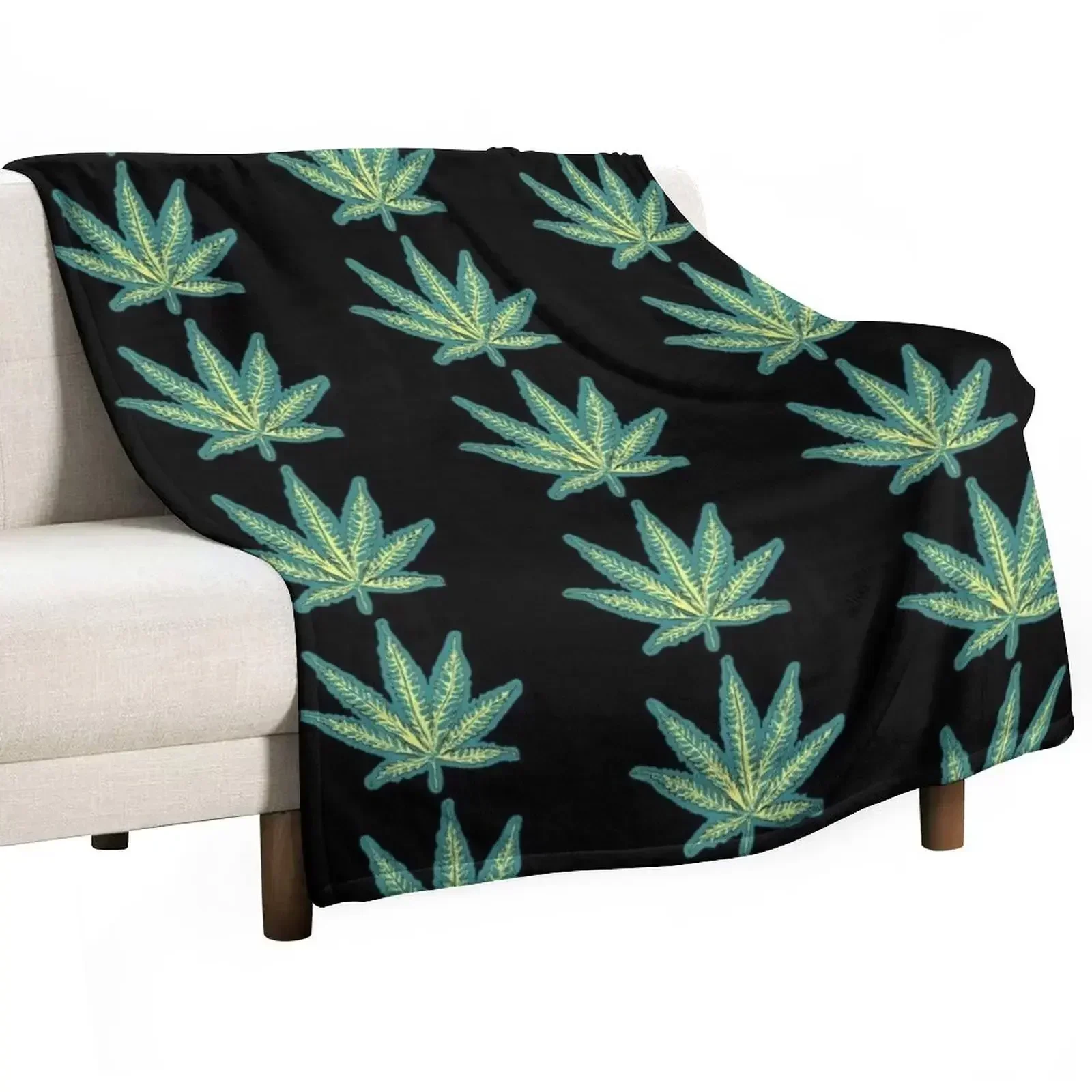 weed Throw Blanket Quilt Vintage Sofa Giant Sofa manga Summer Beddings Blankets