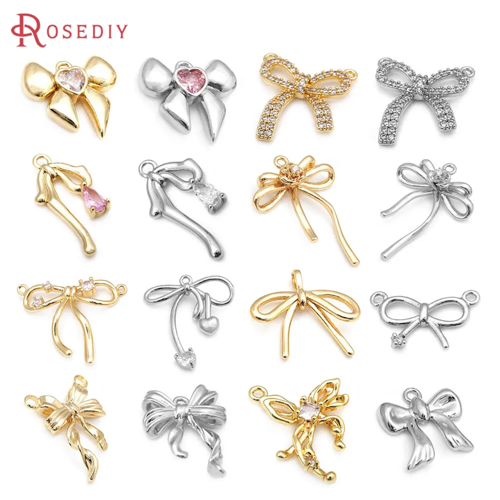 18K Gold Color Bras… - image