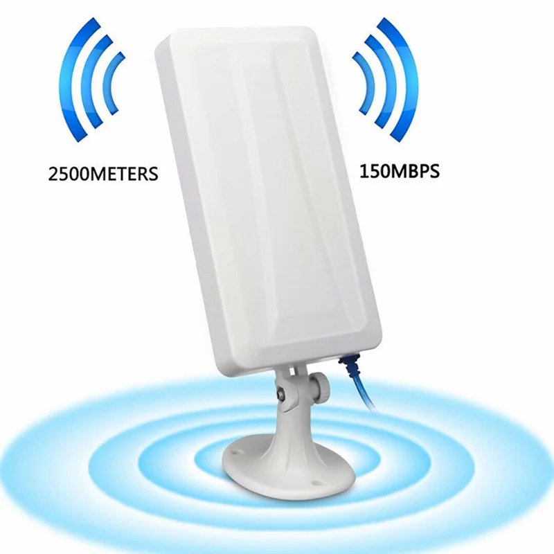 Long Range 150Mbps WiFi Extender Wireless Outdoor Router Repeater WLAN Antenna for Booster 5M