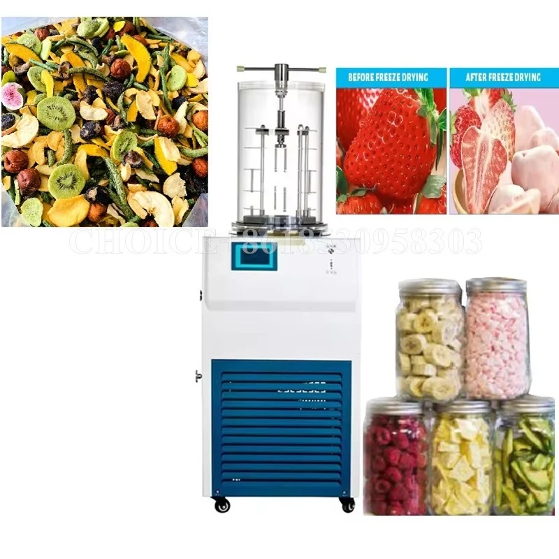 

Industrial Laboratory Food Freeze Dryer Raspberries Durian Dehydrators Lyophilizer Equipment Good Quality Freezer Dryer