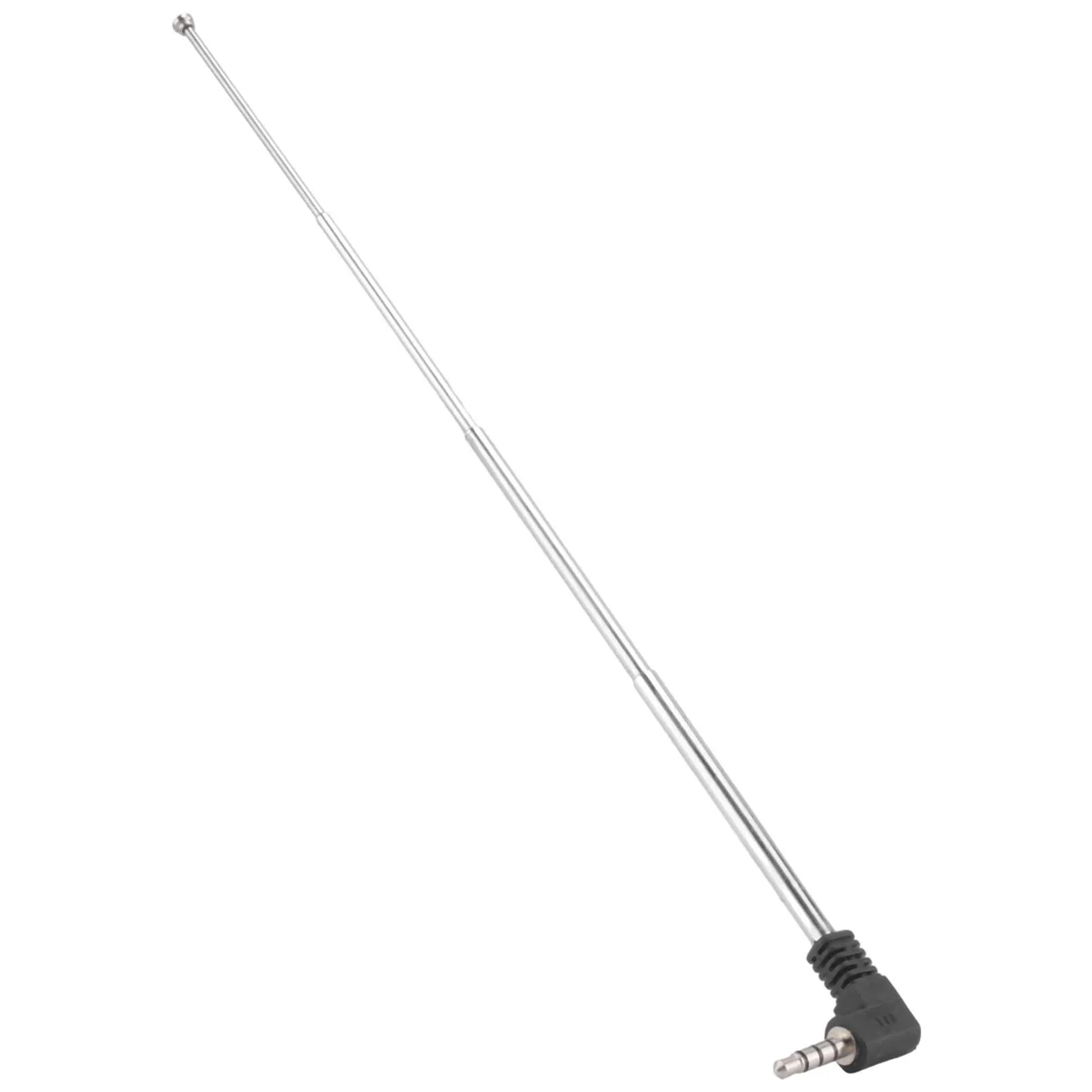 Retrátil fm rádio antena para o telefone móvel, 3.5mm