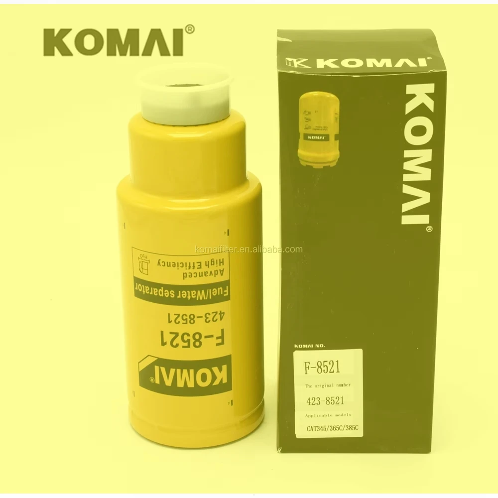 

Komai OEM ODM Excavator Service kit 423-8521 4238521 Fuel Water Separator