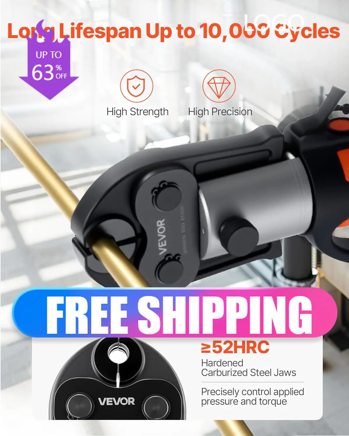 

Press Jaws 7PCS Pressing Jaws 1 4 to 1 1 8 for RLS Copper Pipes Compatible with Standard Press Tools Suitable for High