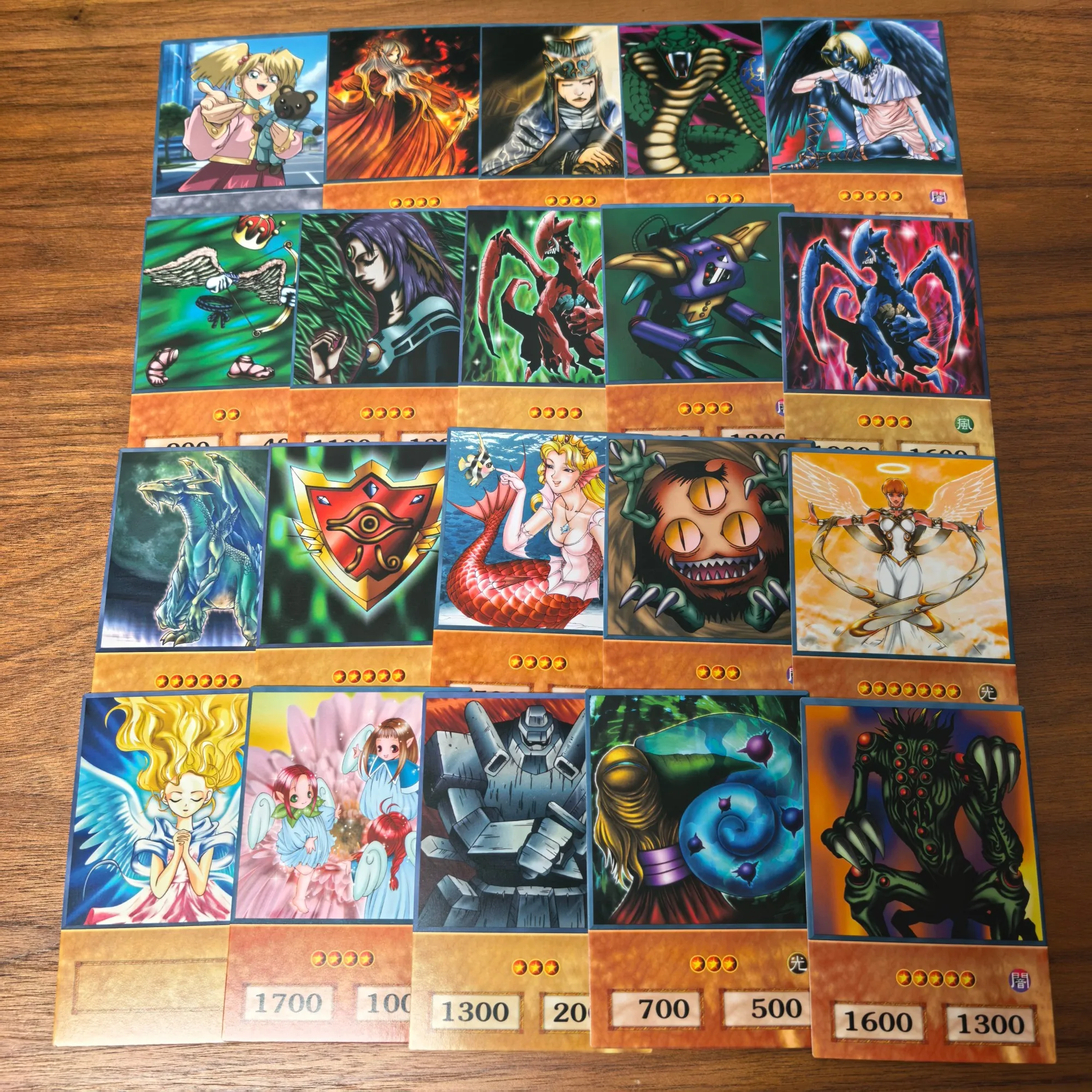yugioh anime cards for sale 100Pcs Yu Gi Oh Anime Style Cards Joey Rebecca Set Red Eyes Dragon Yugioh DM Classic Proxy DIY Card Kids Gift