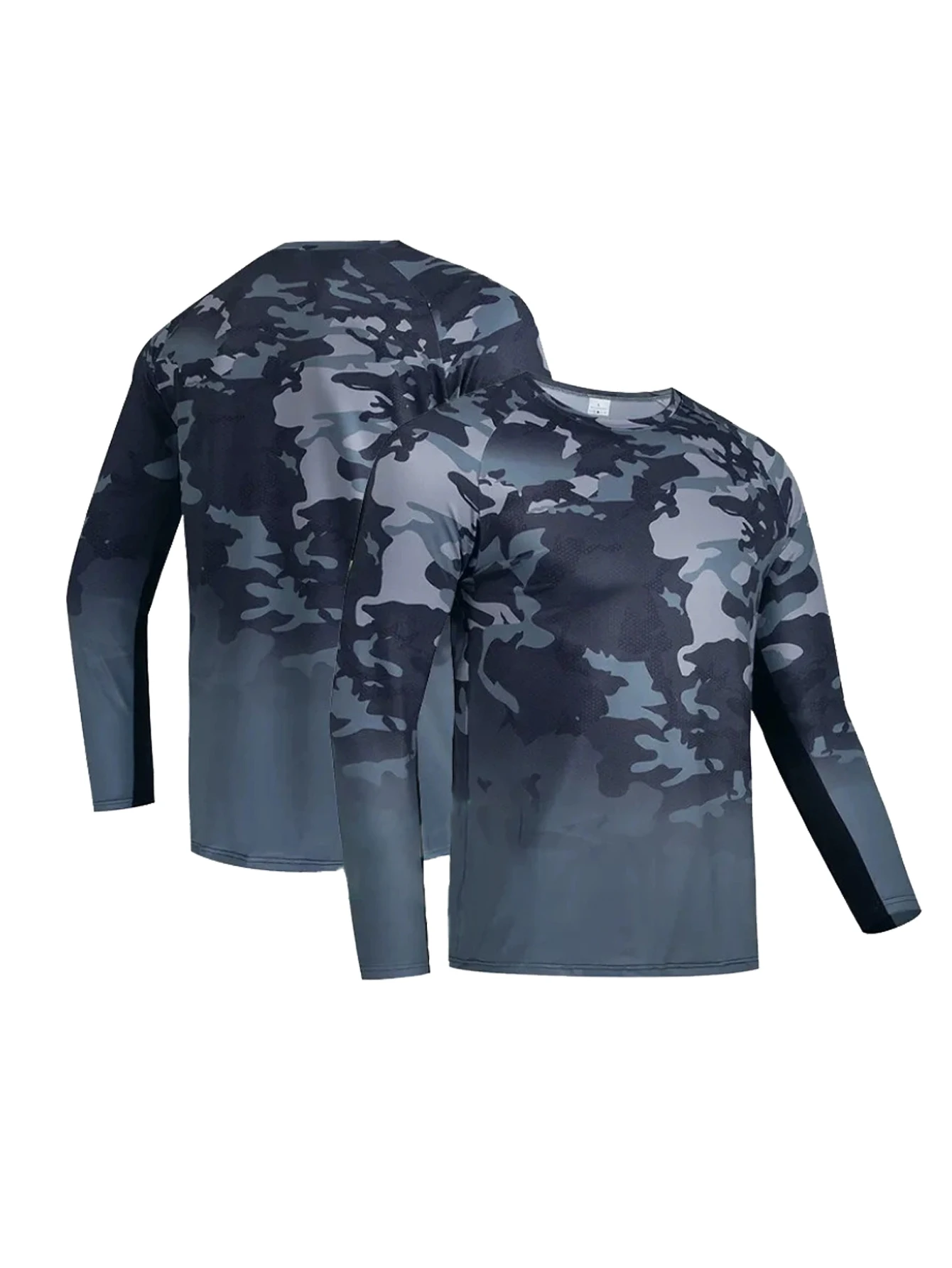 

Fishing Clothing Men's Vented Long Sleeve Uv Protection Sweatshirt Breathable Tops Summer Fishing Shirts