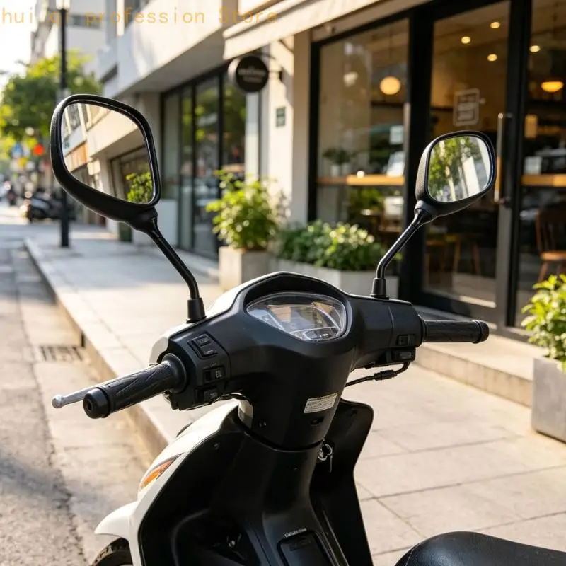 Ersatzsatz mit zwei Spiegeln für Motorräder und Nutzfahrzeuge von 50 bis 70 cm³ H8WE – Detail 3