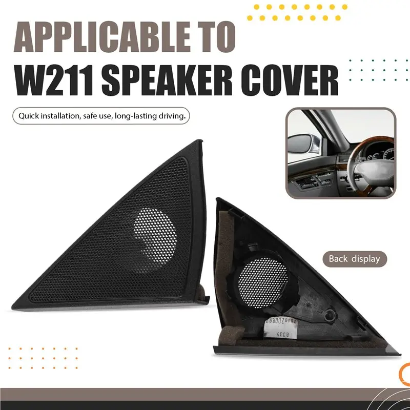 For W211 LHD Left Side Door Corner Speaker Cover A2217280356 Car Accessories