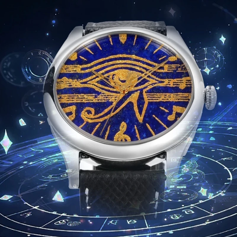 Huasuo, Ancient Egyptian Secret Pattern Series, Horus Star Eyes, Elegant Temperament High-end Men's Mechanical Watch, Watch