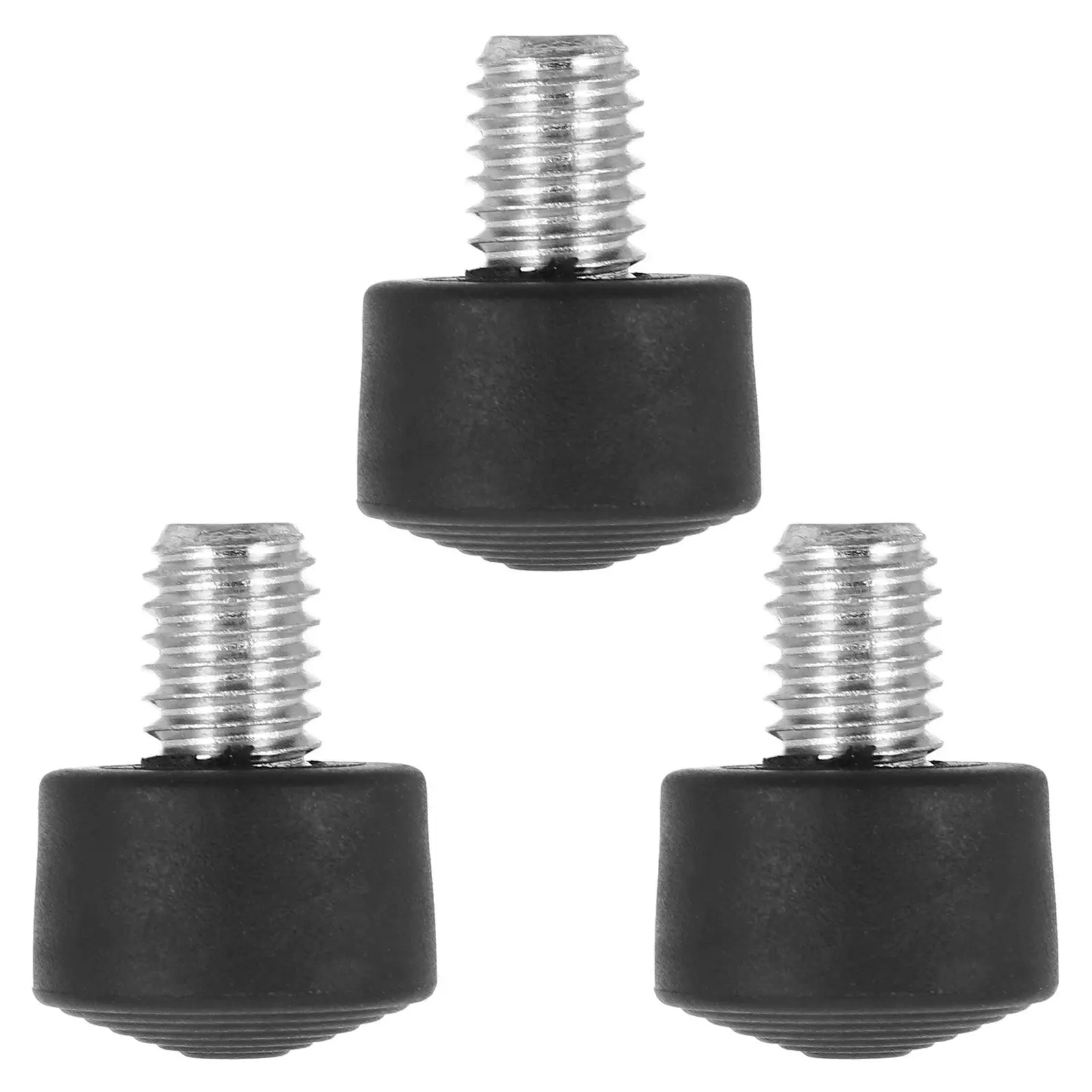 3Pcs Universal Tripod Rubber Foot Replacement Pads Anti-Slip Camera Tripod Leg Spikes Monopod Foot Support Stable Shooting