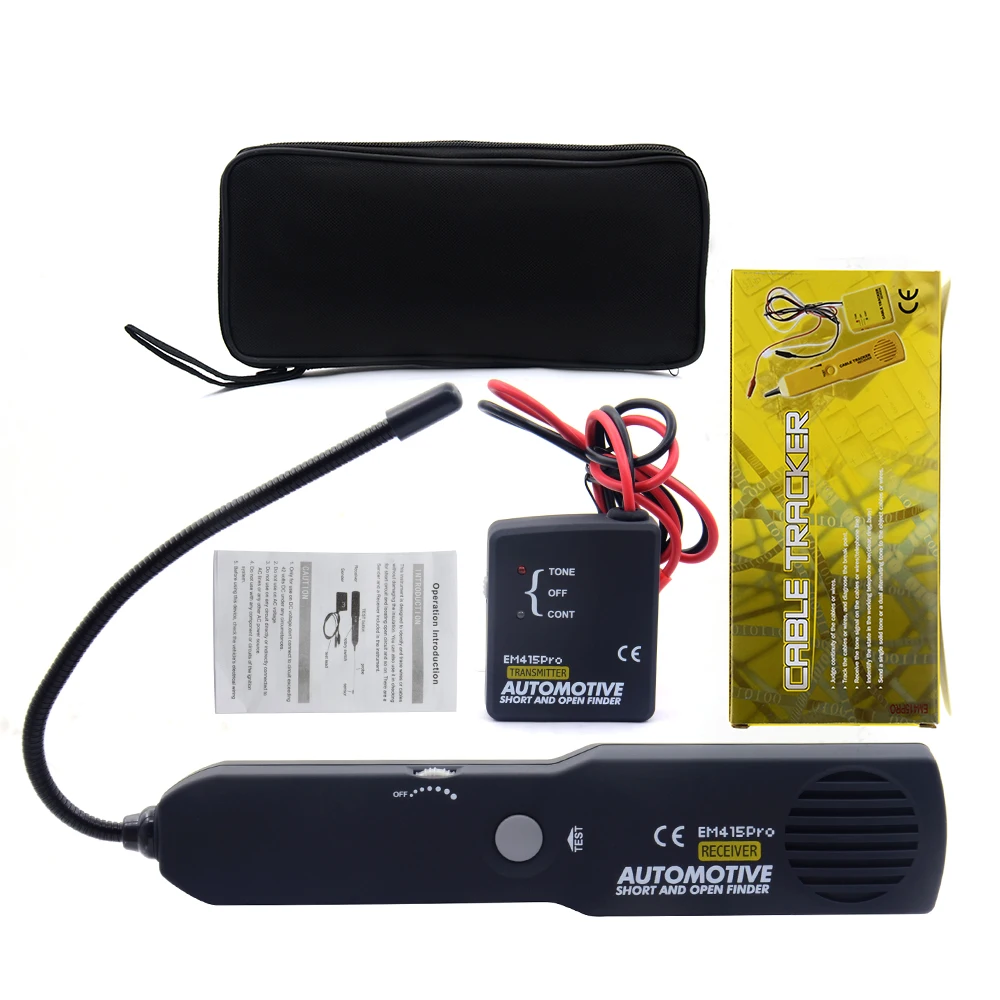 EM415pro Automotive Tester Cable Wire Short Open Finder Repair Tool Tester Car Tracer Diagnose Tone Line