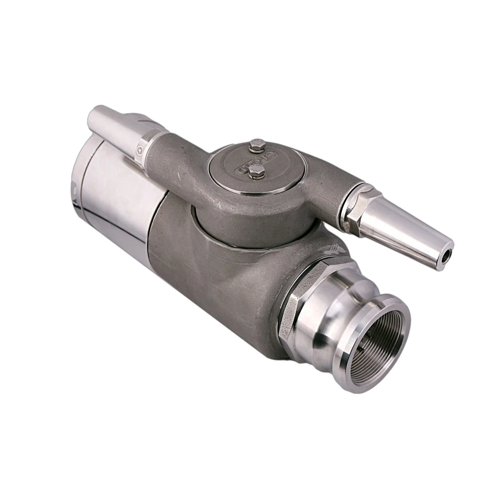 360 Large Flow Rate And High Impact Tank Washing Rotating Jet Nozzle