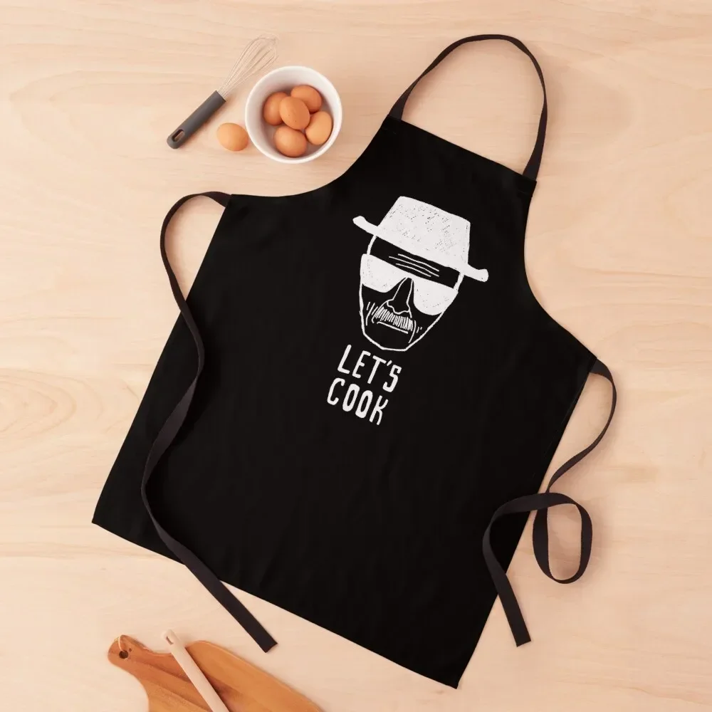 

Heisenberg Let's Cook Apron For Man Haircut christmas kitchen cloths Apron