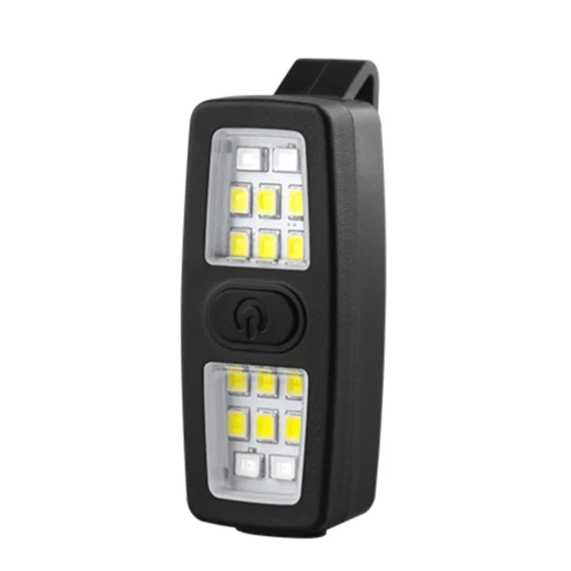 

ABJI-Clip On Bike Light-Small Rechargeable Light For Runners, Ideal For Dog Walking At Night, Perfect Running Accessories