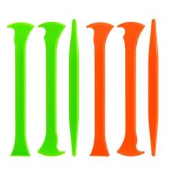 3PCS Micro Stick Squeegee Vinyl Car Wrap Tool Window Tinting Kit Corner Scraper Curves Slot Tucking Tools Gap Film Cutter