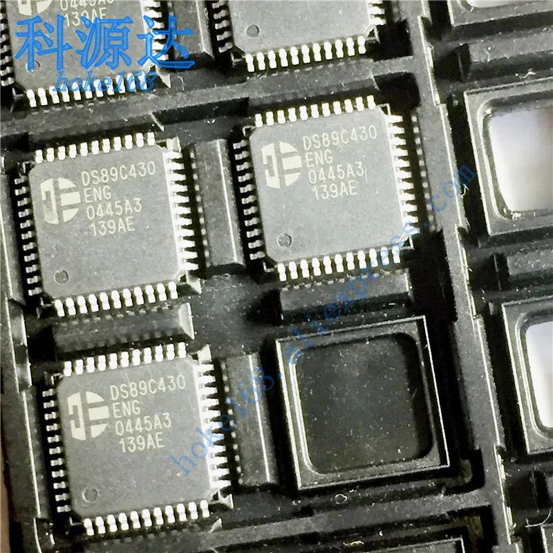 1 stück DS89C430-ENG + DS89C430 IC MCU 8BIT 16KB FLASH 44TQFP Auf Lager