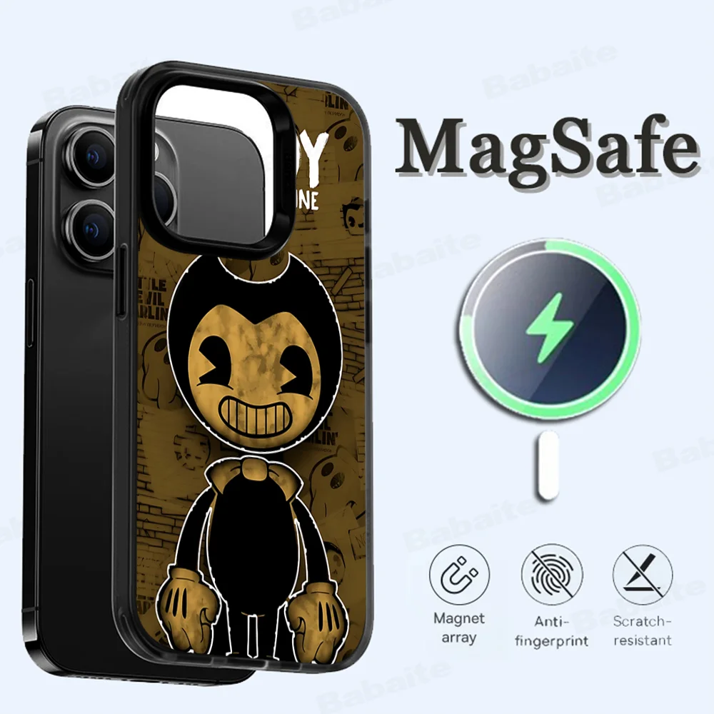 

Classic Horror Game B-endy Phone Case Magnetic Case For IPhone 16 14 13 12 11 15 Pro Max Plus For Magsafe Wireless Charge Cover