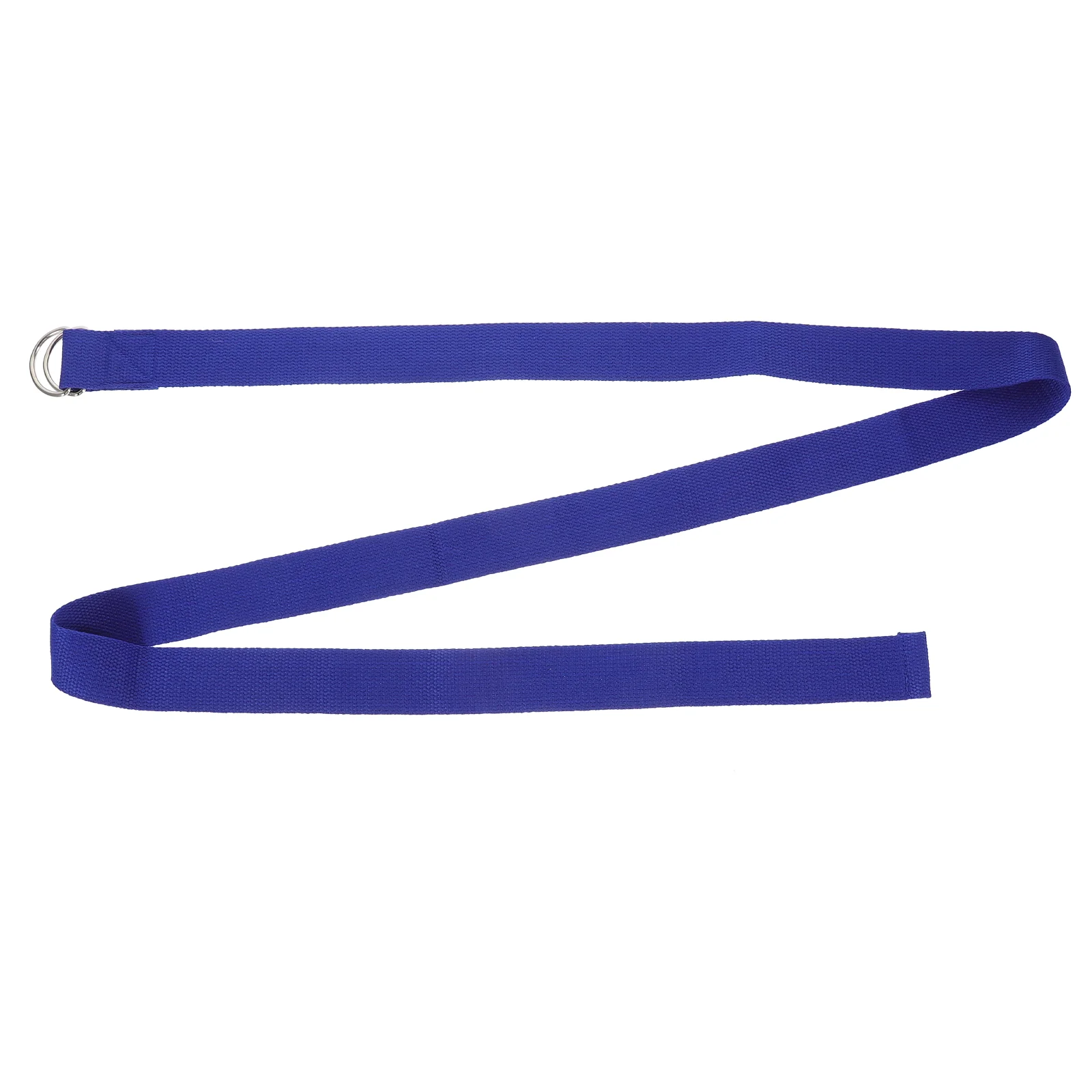 

5pcs Yoga Belt Strap D Metal Adjustable Non Elastic Fitness Bands Pilates Gym Supply Stretching Rope