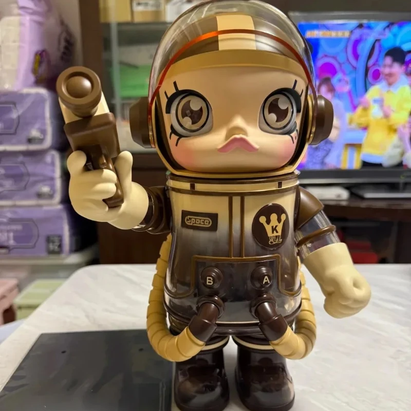 حقيقية البوب مارت ميجا سبيس مولي 400% لؤلؤة الحليب الشاي سلسلة ميجا سبيس مولي ميلين الباندا Kawaii أنيمي عمل هدية عيد الميلاد