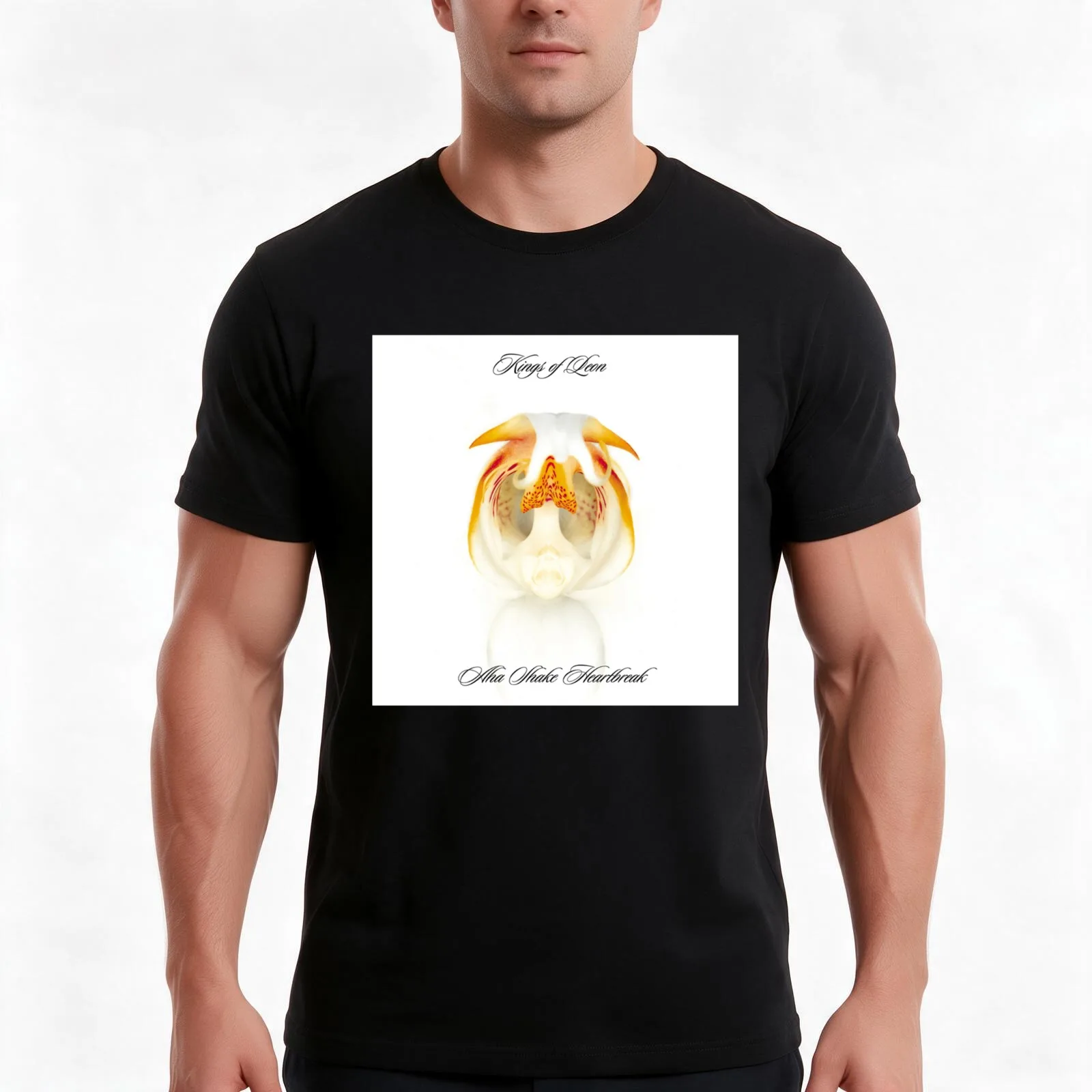Kings of Leon aha shake heartbreak T-Shirt Summer Casual Cotton Tee Oversized Streetwear Tops Vintage Graphic Print