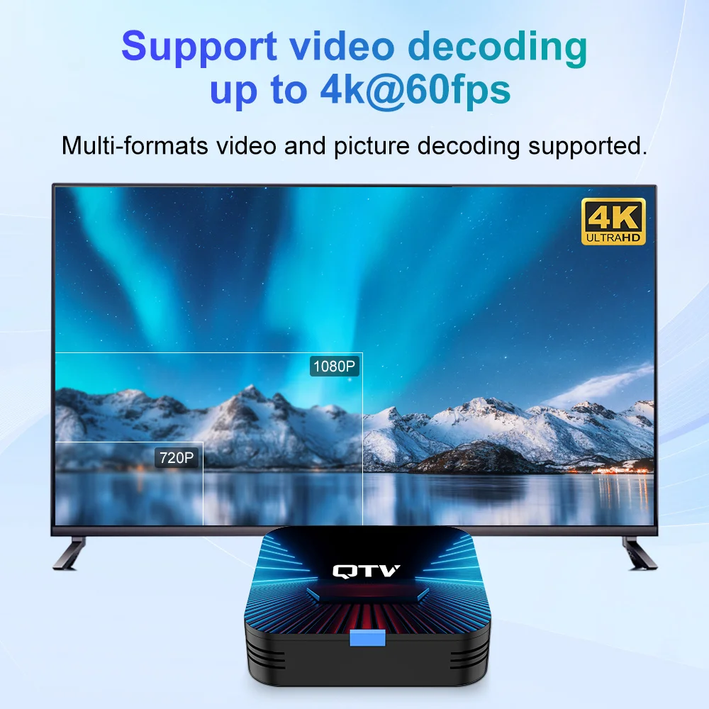 فونتار-ألوينر H313 QTV qq1 جهاز فك بوكس ، أندرويد 10 ، 4K تلفاز عصا ، H.265 ، جي تي في ، واي فاي ، مشغل وسائط دونغل