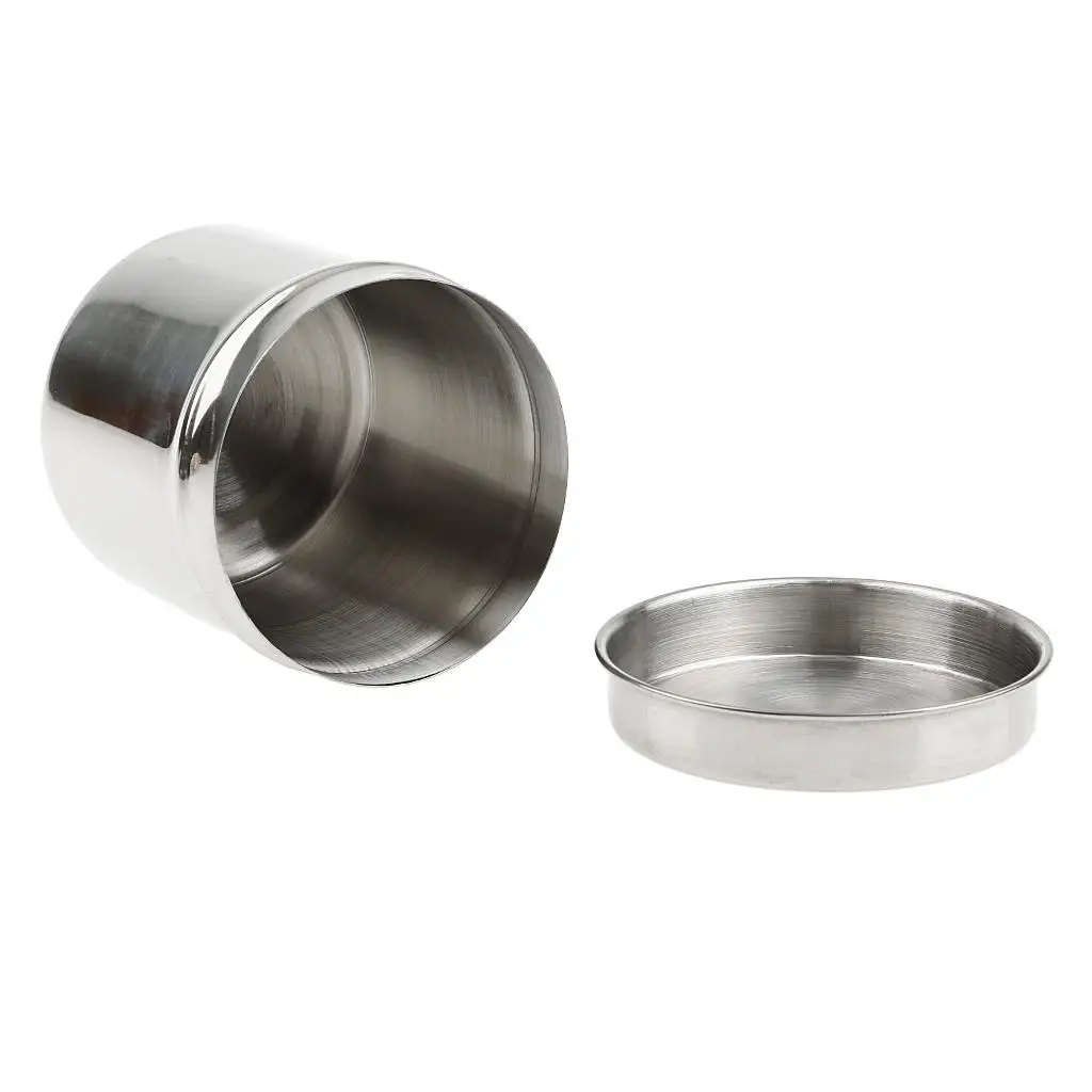 8 см стоматологическая коробка-держатель из нержавеющей стали, дезинфицирующий чехол для медицинского ватного шарика, марлевой тампон