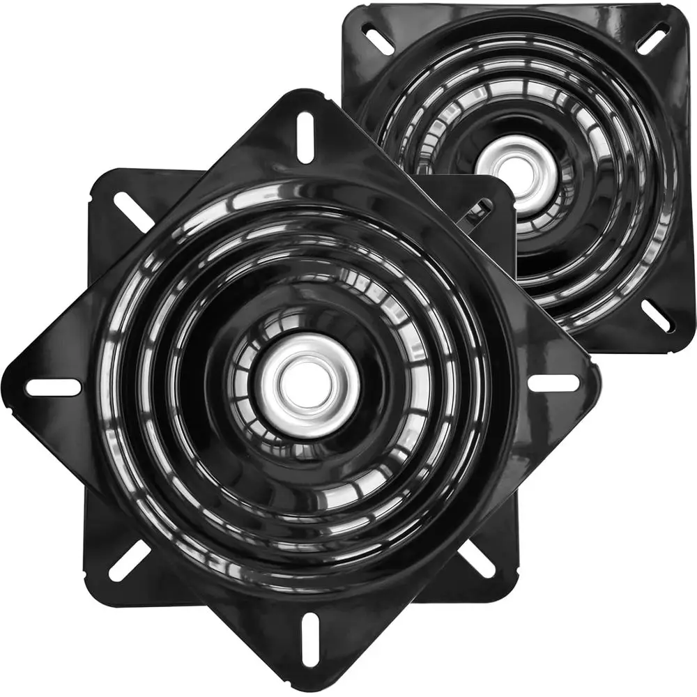 

10 Inch Swivel Bar Stool Plate - Heavy Duty Chair Swivel Base with Solid Ring or Ball Bearings, 600lbs Capacity, Replacement Sea