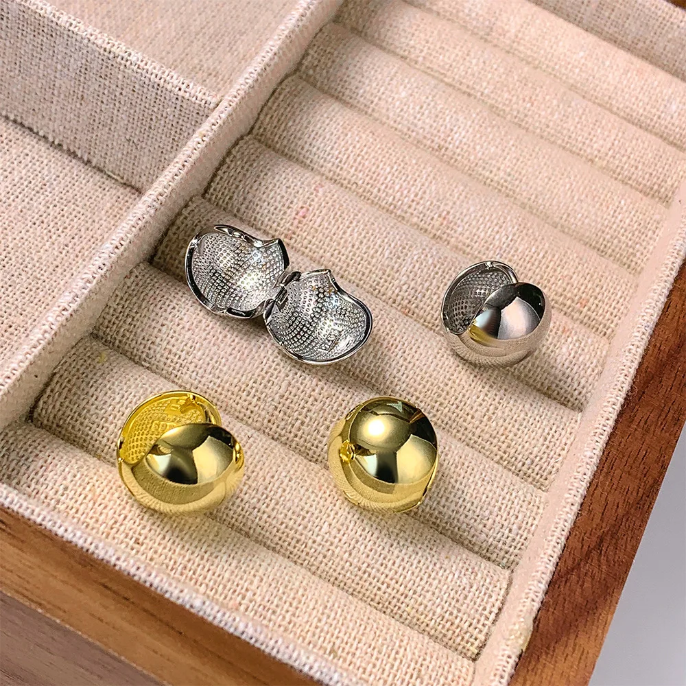 Orecchini a Cerchio Sferici Sp - Statement Earrings Oversized recensione e prezzo