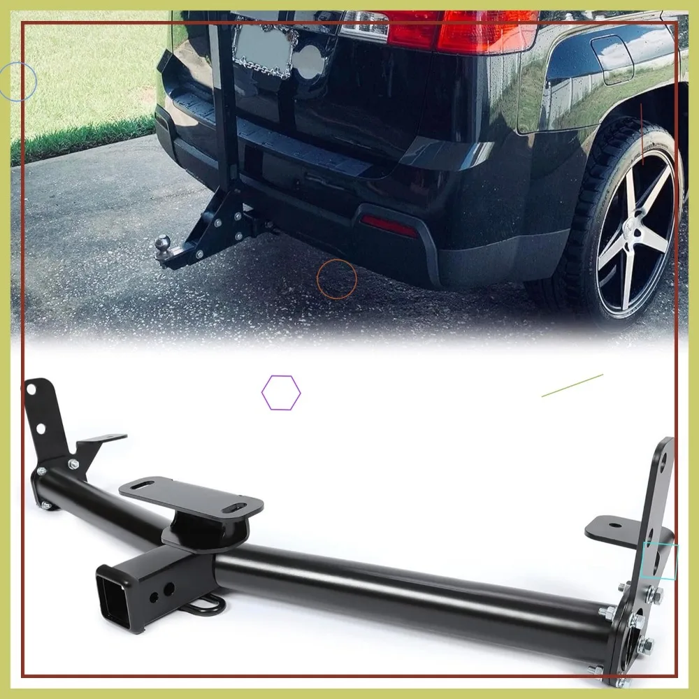 

Universal Class 3 Trailer Hitch with 2-Inch Receiver - Heavy Duty 4500 lbs Towing Capacity for Multiple SUV Models