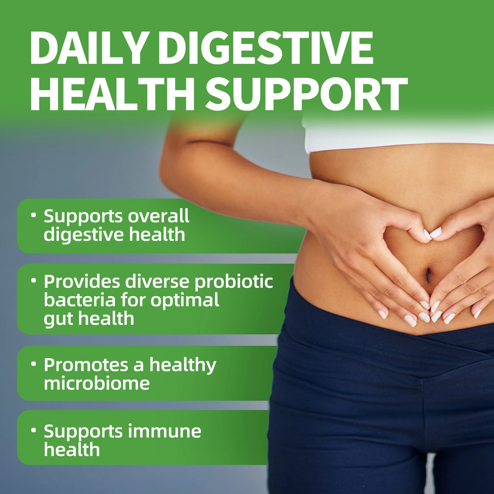 300 Billion CFUs Probiotics for Digestive Health, Gas, Bloating, Constipation Support, Digestive Enzymes & Prebiotics