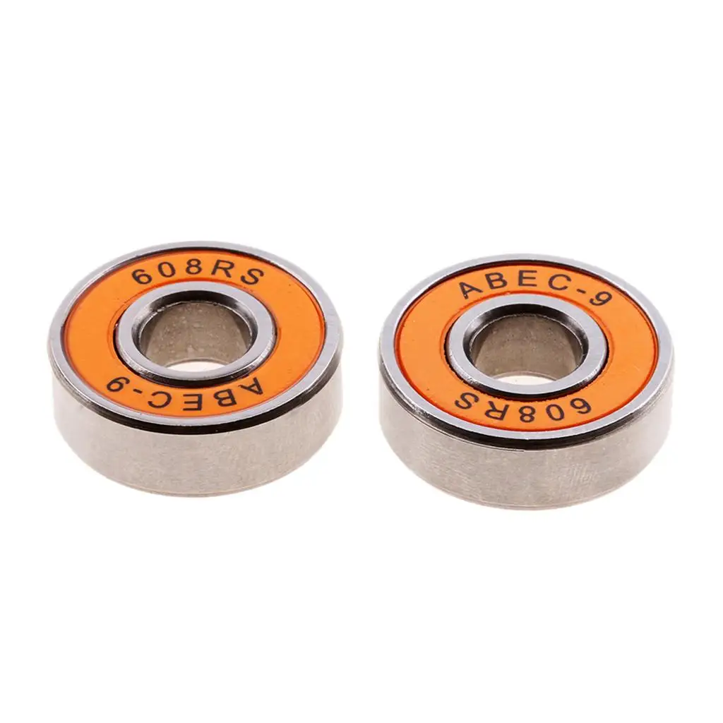 40Pcs Frictionless Skateboard Bearing 8x22x7mm for Longboard Inline Roller