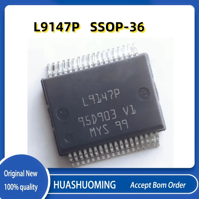 10Pcs/LoT  New    L9147P  L9147  9147  SSOP-36