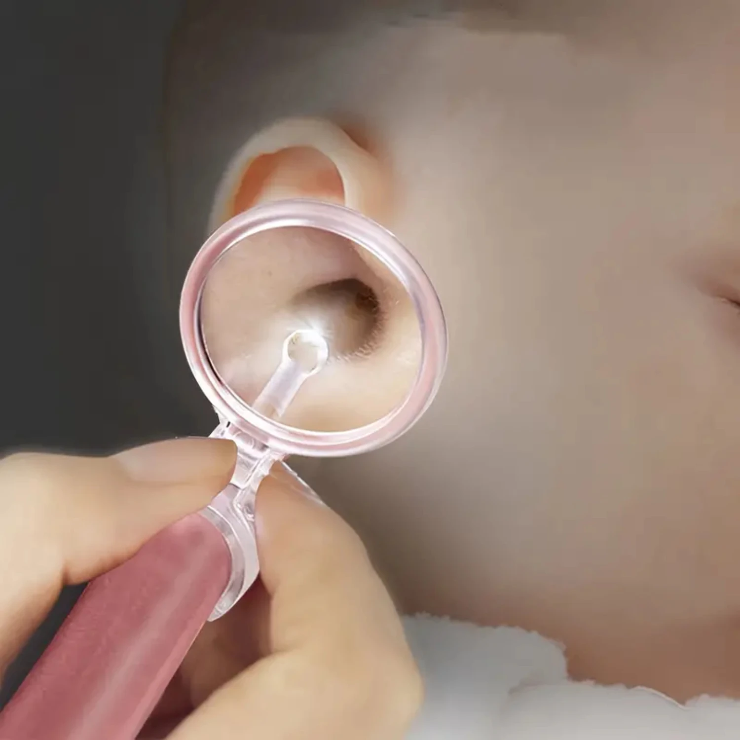 Gentle and Effective Ear Care and Hygiene Kit with Bright LED Light and Enlarged Mirror for Superior Ear Cleaning - Includes Spo