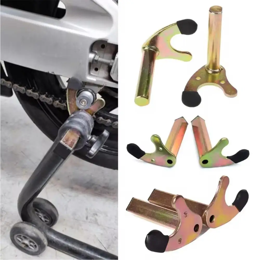 

Motorcycle Wheel Support Stands Frame Stand Motorcycle Swing Arm Lift TripodHooks U-style/L-style Hook Fork Spool Slider tools