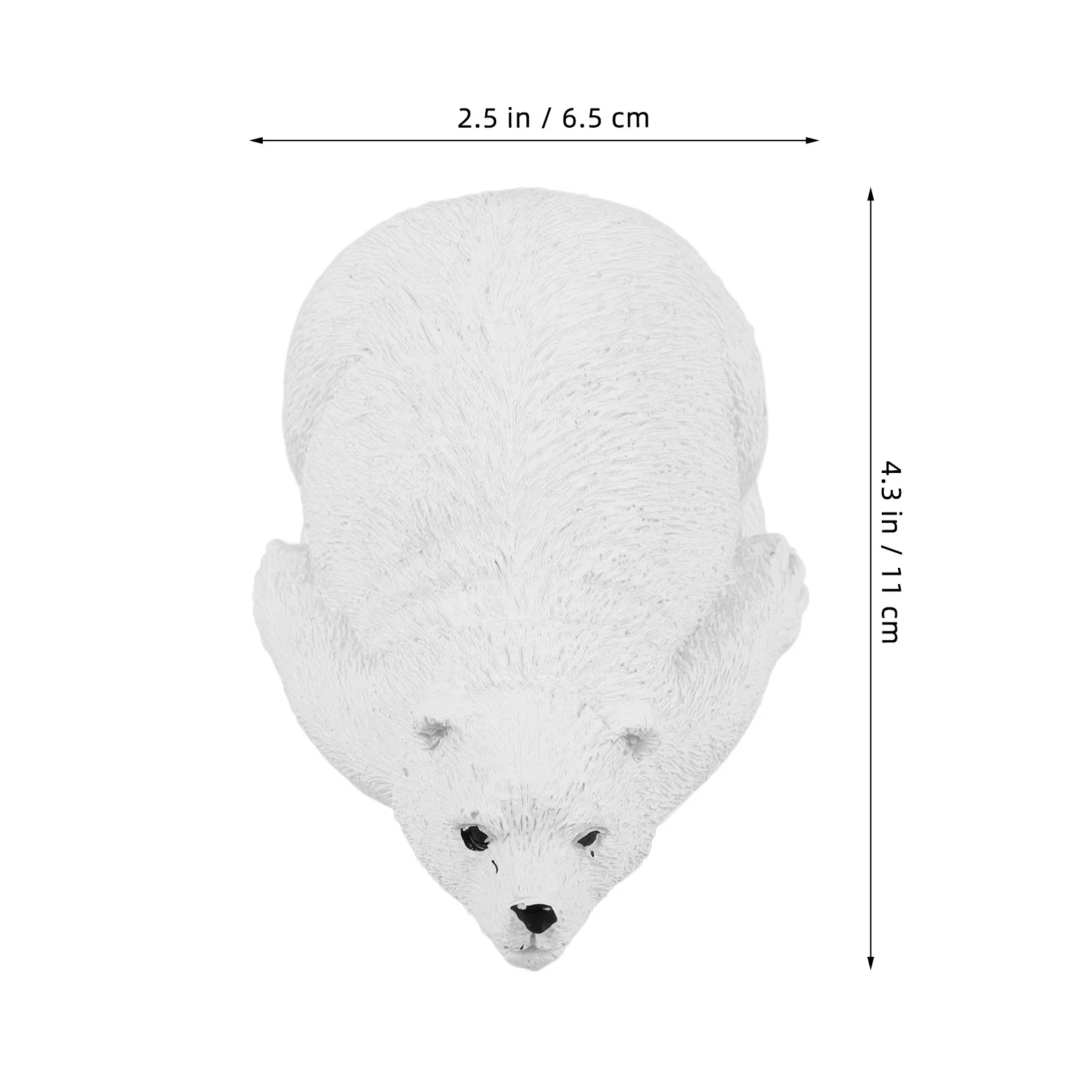 

1Pair Toilet Bolt Cap Cover Cute Bear Modeling Sturdy Reliable Texture Easy Installation Toilet & Urinal Parts