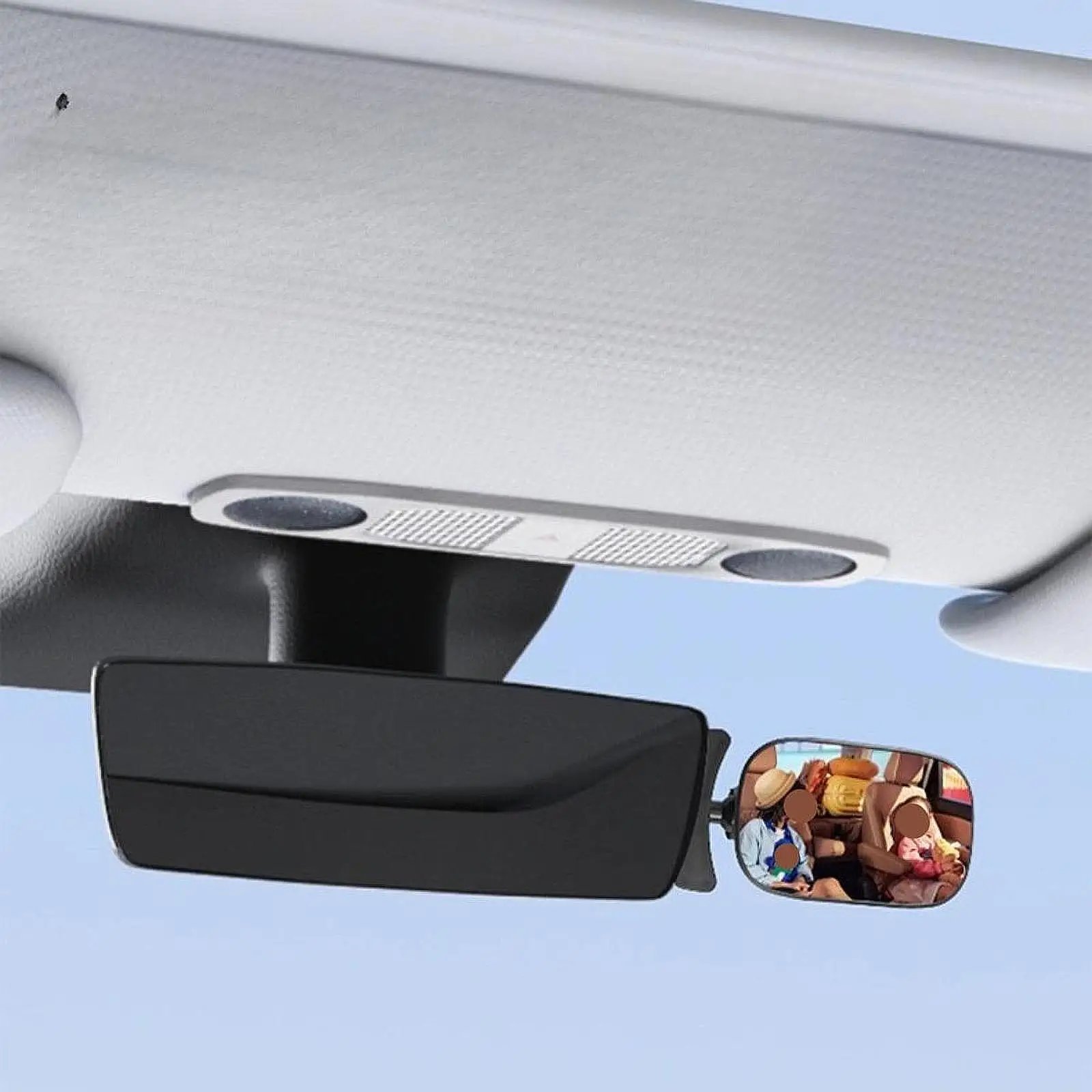 

Car Interior Rearview Baby Mirror Rotatable for Truck Road Trip SUV