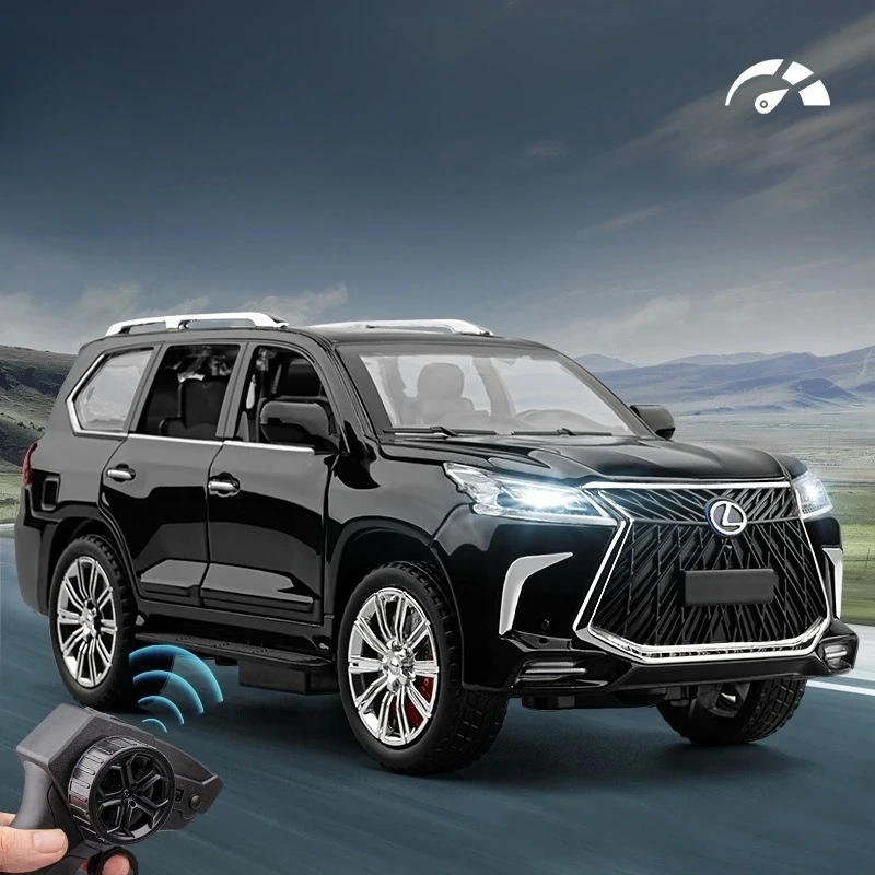 Simulation 1:24 Le LX570 Alloy Remote Control Car Car Model Ornament Toy Wholesale Generation