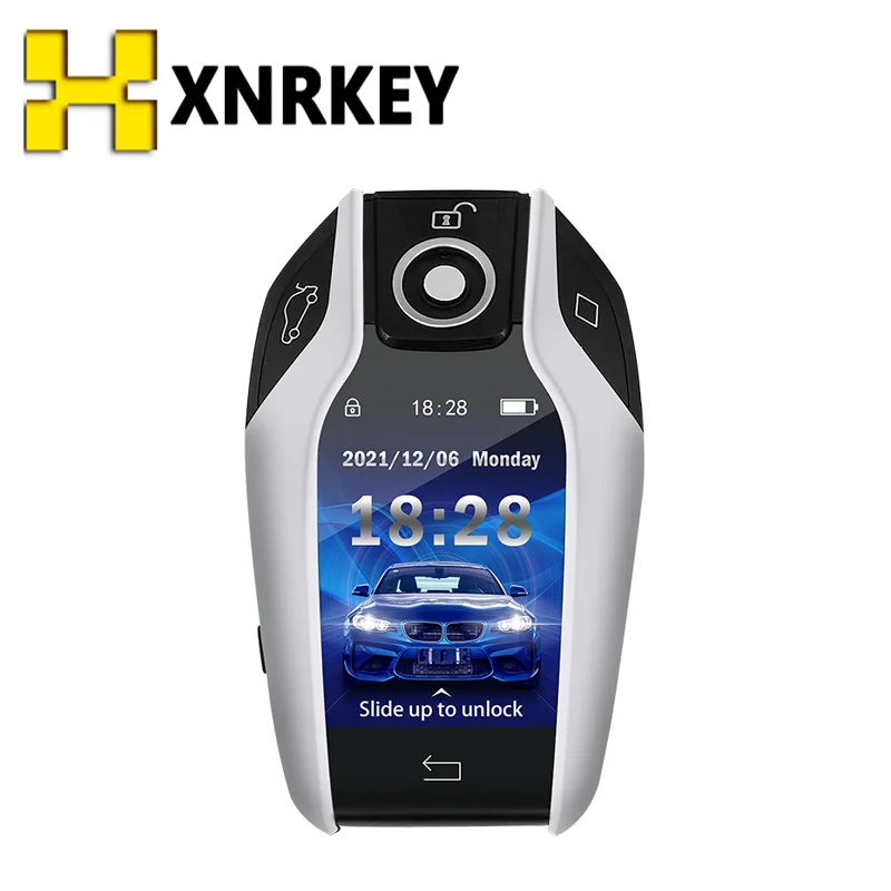 XNRKEY LCD 키, 범용 부티크 스마트 원격 자동차 키, LCD 스크린, BMW 벤츠 아우디 포드 도요타 혼다 랜드로버용, TK800 수정