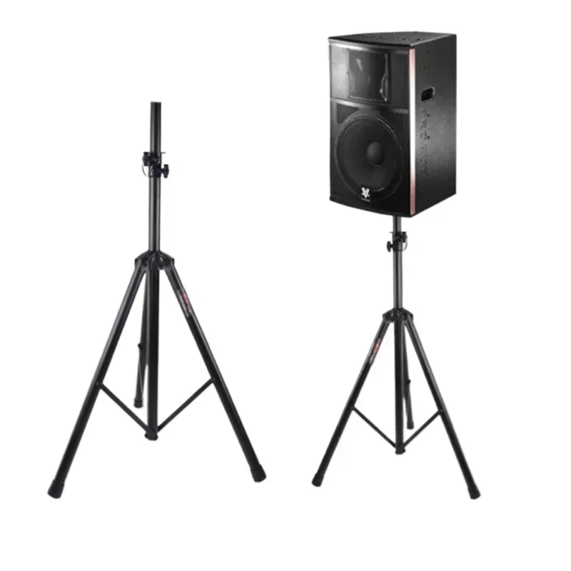 All Metal Speaker Tripod Stage Speaker Floor Stand with Lamp Tripod