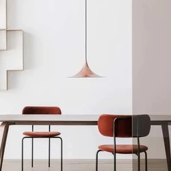 Designer Pendant Lamp Gubi Semi Minimalist LED Hanging Lighting For Restaurant Kitchen Modern Home Decor Horn Light Fixtures