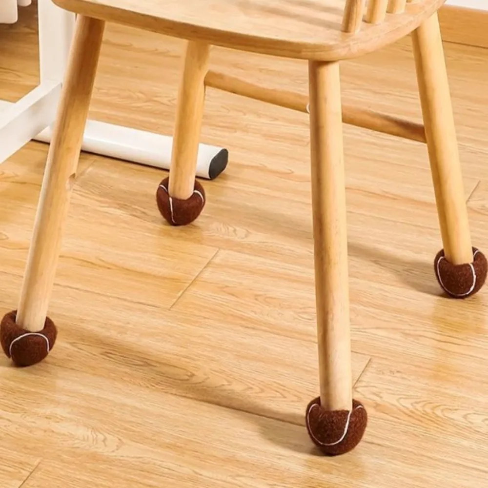 

4 шт., теннисные чехлы для ножек стула, стола, износостойкие защитные рукава, чехол для ножек мебели, противошумный чехол для ног стула