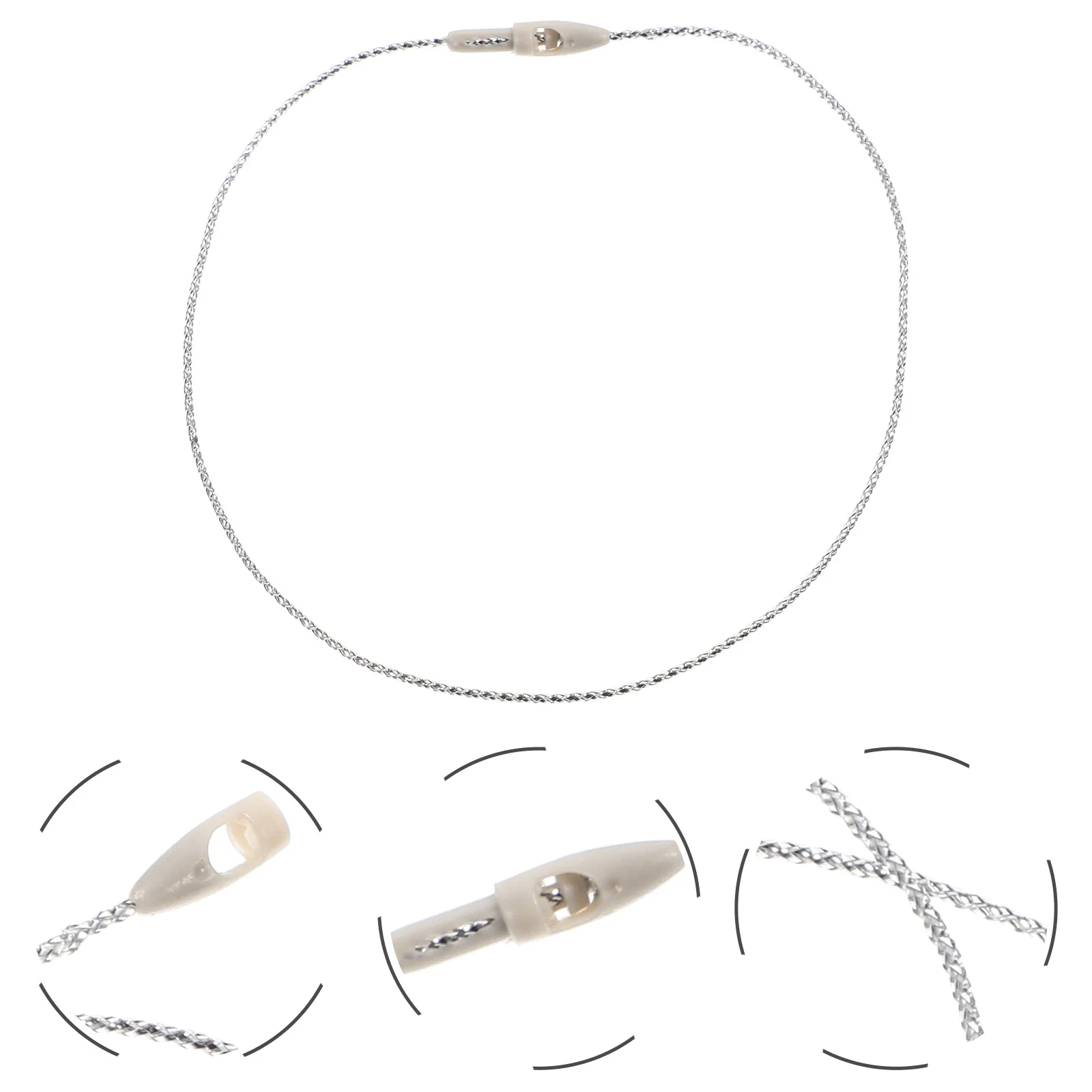 

200Pcs Hanging Tag String High Grade Garment Tag Fasteners Price Label Rope for Shop Clothes Tags Clothing Tags String