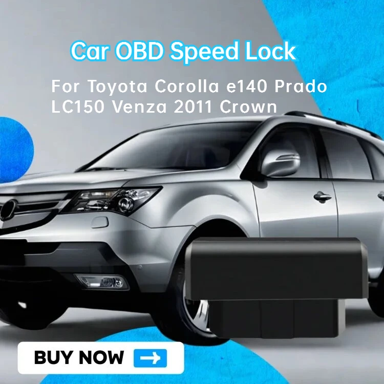 Automatic OBD Speed Lock Device Auto Off On Module Adapter for Toyota Corolla e140 Prado LC150 Venza 2011 Crown Interior parts