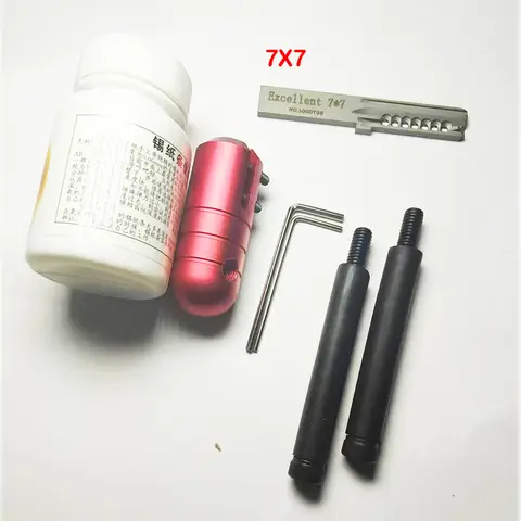 핫틴포일툴 TinFoil Excellent MUL-T 7X7 (멀티락 이스라엘 유로락 오프너용) 락픽툴