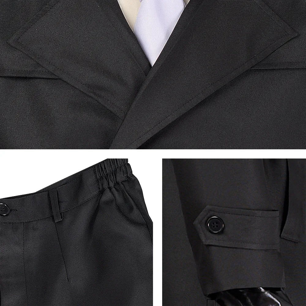 بدلة الهالوين التنكرية، مجموعة كاملة من معطف رورشاخ المطر، مراقب المانجا، الرجال التنكرية #3