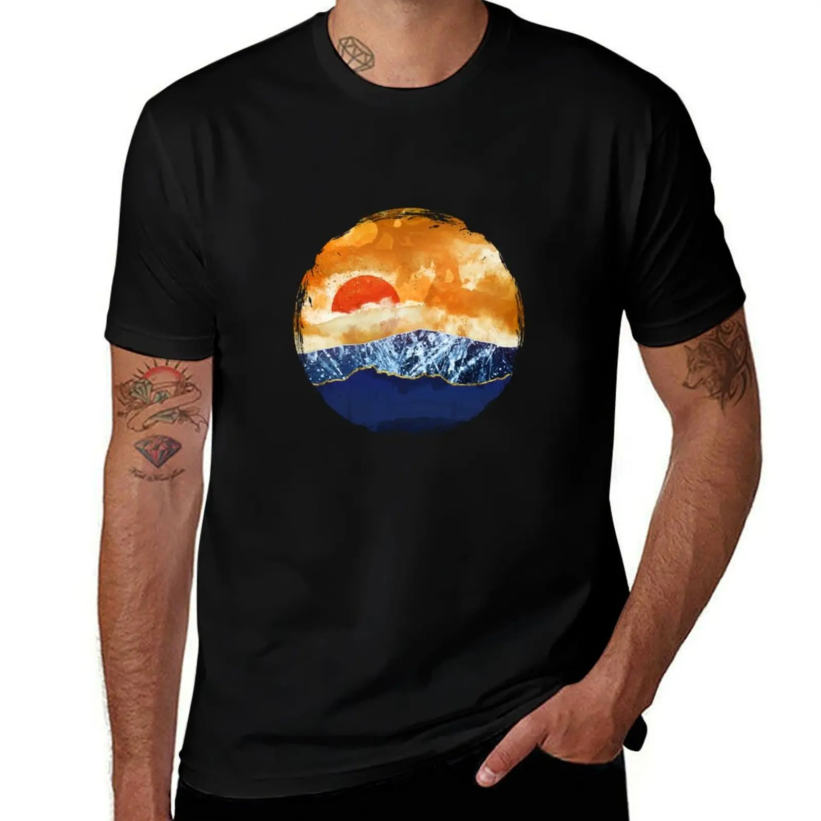 Amber Dusk T-Shirt Casual Everyday Wear T-Shirt