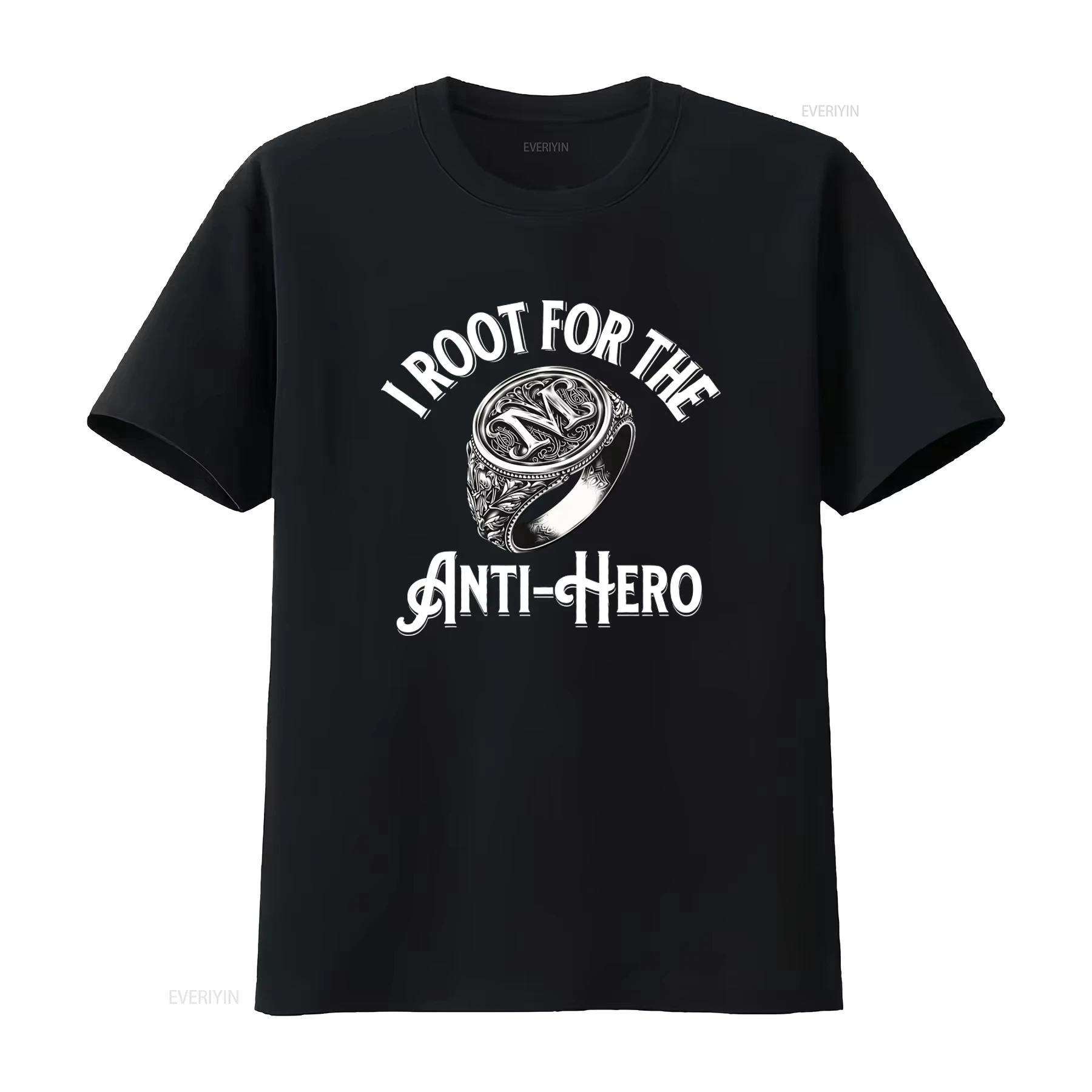 2026 New Malfoy Anti Hero T Shirt Dramione Draco Fan Ring Design Manacled Fandom Merch Ao3 Reader Fanfiction
