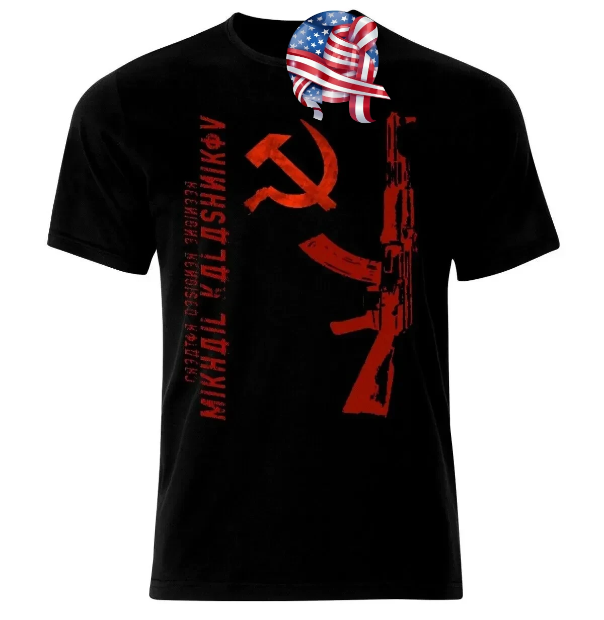 Soviet Union USSR Army Russia AK 47 Assault Rifle T-Shirt 100% Cotton O-Neck Summer Short Sleeve Casual Mens T-shirt Size S-3XL