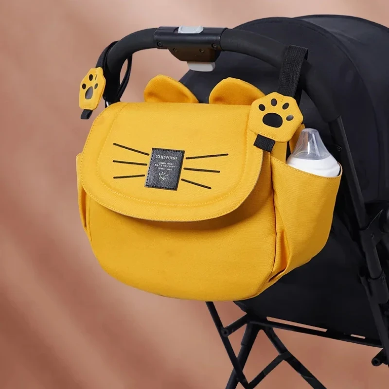 

63 Stroller Storage Bag - Hanging Organizer for Baby Essentials, Universal Travel Bag, Convenient Stroller Organizer.